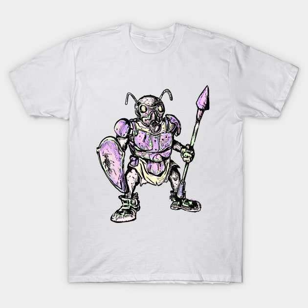 Mutant with color armor T-Shirt by emalandia